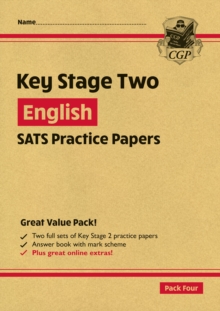 Image for KS2 English SATS Practice Papers: Pack 4 - for the 2024 tests (with free Online Extras)