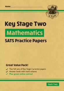 KS2 Maths SATS Practice Papers: Pack 2 – for the 2025 tests (with free Online Extras)