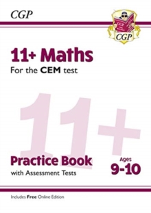 Image for 11+ CEM Maths Practice Book & Assessment Tests - Ages 9-10 (with Online Edition)