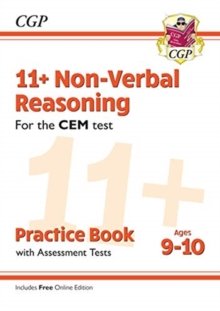 Image for 11+ CEM Non-Verbal Reasoning Practice Book & Assessment Tests - Ages 9-10 (with Online Edition)