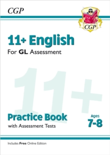 Image for 11+ GL English Practice Book & Assessment Tests - Ages 7-8 (with Online Edition)