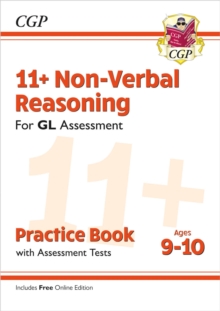 11+ GL Non-Verbal Reasoning Practice Book & Assessment Tests – Ages 9-10 (with Online Edition)