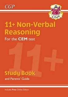 Image for 11+ CEM Non-Verbal Reasoning Study Book (with Parents' Guide & Online Edition)