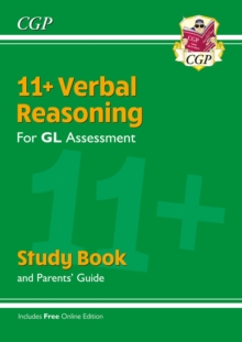 Image for 11+ GL Verbal Reasoning Study Book (with Parents' Guide & Online Edition)