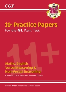 Image for New Kent Test 11+ GL Practice Papers (with Parents' Guide & Online Edition)