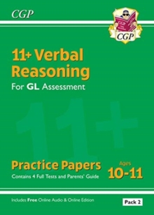 Image for 11+ GL Verbal Reasoning Practice Papers: Ages 10-11 - Pack 2 (with Parents' Guide & Online Ed)