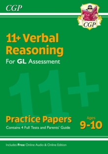 11+ GL Verbal Reasoning Practice Papers – Ages 9-10 (with Parents’ Guide & Online Edition)