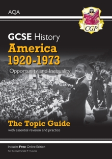 Image for GCSE History AQA Topic Guide - America, 1920-1973: Opportunity and Inequality