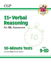 Image for 11+ GL 10-Minute Tests: Verbal Reasoning - Ages 9-10 (with Online Edition)
