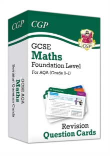 GCSE Maths AQA Revision Question Cards – Foundation