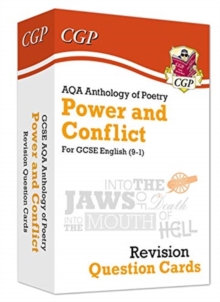 Image for GCSE English: AQA Power & Conflict Poetry Anthology - Revision Question Cards: for the 2024 and 2025 exams