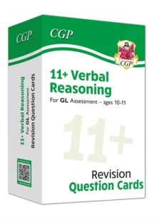 Image for 11+ GL Verbal Reasoning Revision Question Cards - Ages 10-11: for the 2024 exams