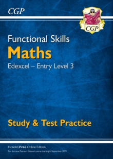 Image for Functional Skills Maths: Edexcel Entry Level 3 - Study & Test Practice