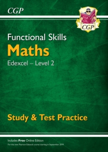 Image for Functional Skills Maths: Edexcel Level 2 - Study & Test Practice