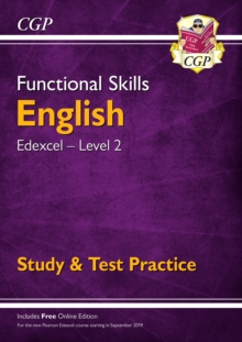 Image for Functional Skills English: Edexcel Level 2 - Study & Test Practice