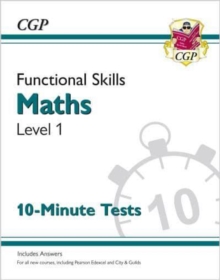 Image for Functional Skills Maths Level 1 - 10 Minute Tests