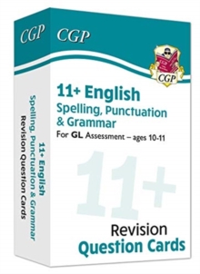 Image for 11+ GL Revision Question Cards: English Spelling, Punctuation & Grammar - Ages 10-11: for the 2024 exams