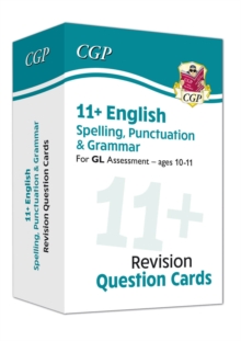 11+ GL Revision Question Cards: English Spelling, Punctuation & Grammar – Ages 10-11