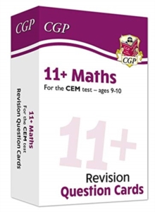 Image for 11+ CEM Revision Question Cards: Maths - Ages 9-10