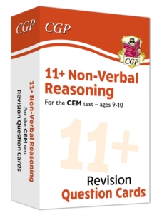 11+ CEM Revision Question Cards: Non-Verbal Reasoning – Ages 9-10