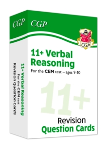 11+ CEM Revision Question Cards: Verbal Reasoning – Ages 9-10