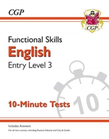 Image for Functional Skills English Entry Level 3 - 10 Minute Tests