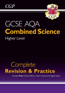 Image for GCSE Combined Science AQA Higher Complete Revision & Practice w/ Online Ed, Videos & Quizzes