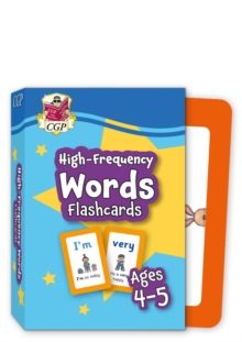 High-Frequency Words Flashcards for Ages 4-5 (Reception)