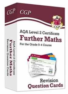 Image for AQA Level 2 Certificate: Further Maths - Revision Question Cards