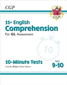 11+ GL 10-Minute Tests: English Comprehension – Ages 9-10 (with Online Edition)