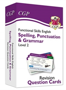 Image for Functional Skills English Revision Question Cards: Spelling, Punctuation & Grammar - Level 2