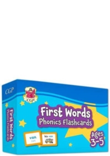 Image for First Words Phonics Flashcards for Ages 3-5