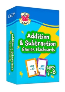 Image for Addition & Subtraction Games Flashcards for Ages 7-8 (Year 3)