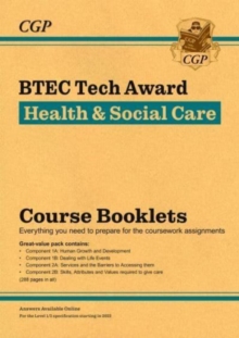 Image for BTEC Tech Award in Health & Social Care: Course Booklets Pack