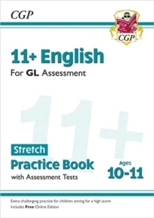 Image for 11+ GL English Stretch Practice Book & Assessment Tests - Ages 10-11 (with Online Edition)