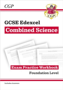 GCSE Combined Science Edexcel Exam Practice Workbook – Foundation (includes answers)