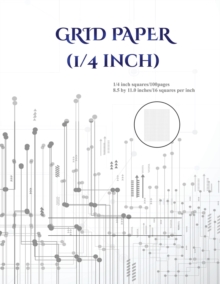 Image for Grid Paper (1/4 inch) : An extra-large (8.5 by 11.0 inch) graph GRID book