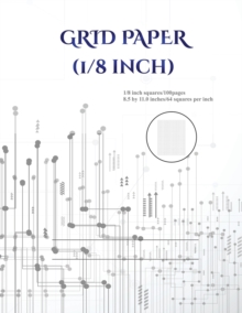 Image for Grid Paper (1/8th inch) : An extra-large (8.5 by 11.0 inch) graph GRID book