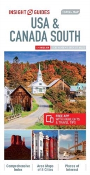 Image for Insight Guides Travel Map USA & Canada South (Insight Maps)