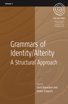 Image for Grammars of Identity / Alterity: A Structural Approach