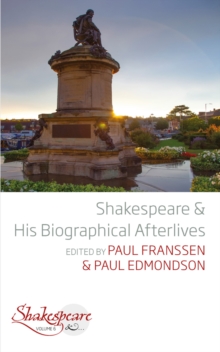 Image for Shakespeare and His Biographical Afterlives