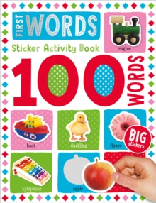 100 First Words Sticker Activity