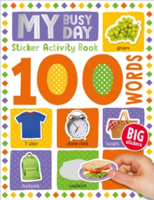 100 My Busy Day Words Sticker Activity