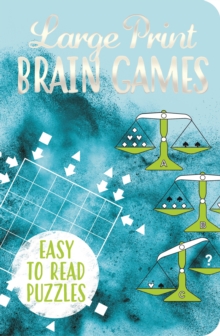 Image for Large Print Brain Games