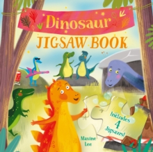 Dinosaur Jigsaw Book: Includes 4 Jigsaws!