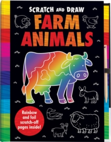 Scratch and Draw Farm Animals – Scratch Art Activity Book