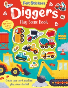 Image for Felt Stickers Diggers Play Scene Book