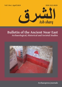 Image for Ash-sharq: Bulletin of the Ancient Near East
