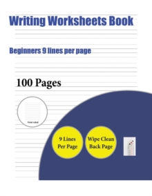 Image for Writing Worksheets Book (Beginners 9 lines per page)