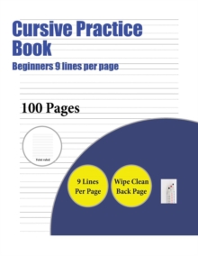 Image for Cursive Practice Book (Beginners 9 lines per page)